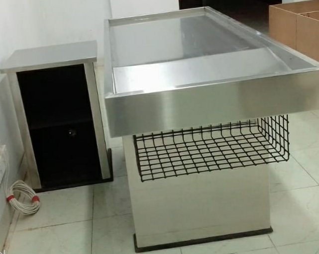 Hairline SS Counter & POS Table
